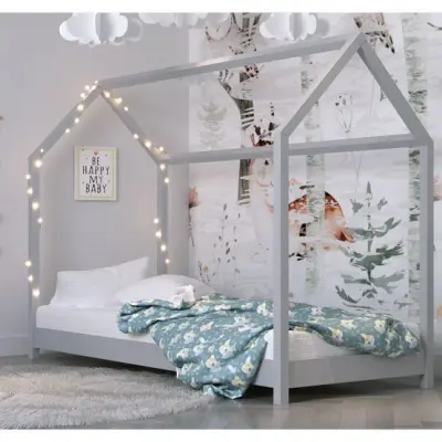 Kocot Kids Barnsäng - Bella Grå - 200x90 Cm