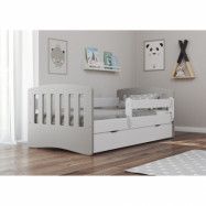 Kocot Kids Barnsäng - Classic 1 Mix Grå - 140x80 Cm