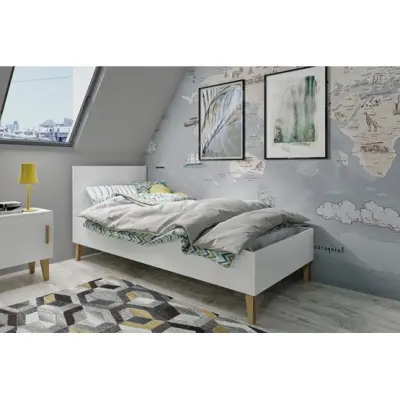 Kocot Kids Barnsäng - Kubi Vit - 180x80 Cm