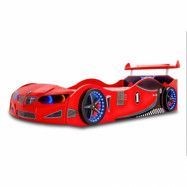 SuperCar Barnsäng - Bilsäng - GT1 Röd