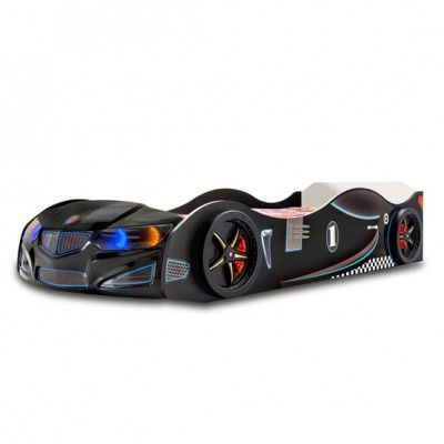 SuperCar Barnsäng - Bilsäng - GT1 Svart