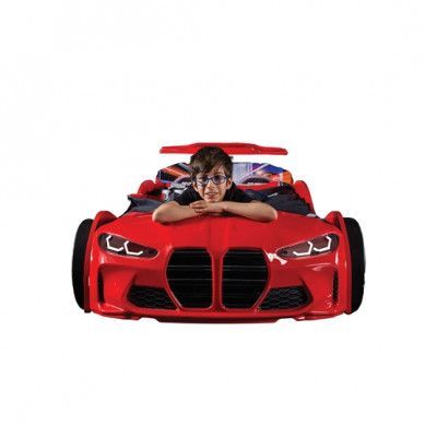 SuperCar Barnsäng - Bilsäng - GTX Röd