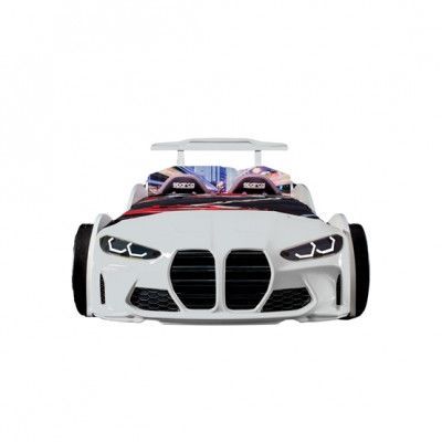 SuperCar Barnsäng - Bilsäng - GTX Vit
