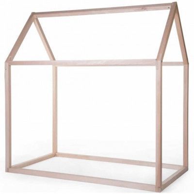 VidaXl Childhome Sänghus 124X78X148 Cm Naturlig