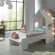 Vipack Barnsäng Casami Sommarhus 70 x 140 (Vit)