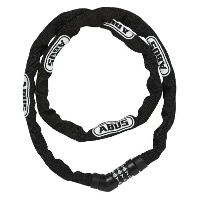 Abus kättinglås 4804 combo längd 110 cm, svart