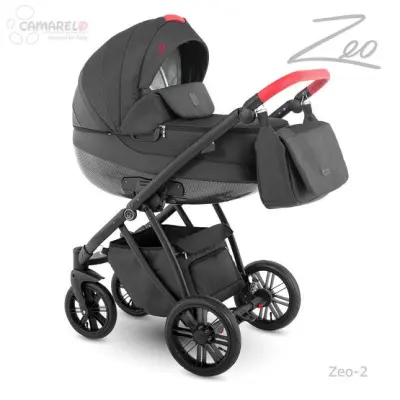 Barnvagn - Zeo Duo Barnvagn - Black