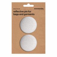 Bookman Reflective Pins - Silver