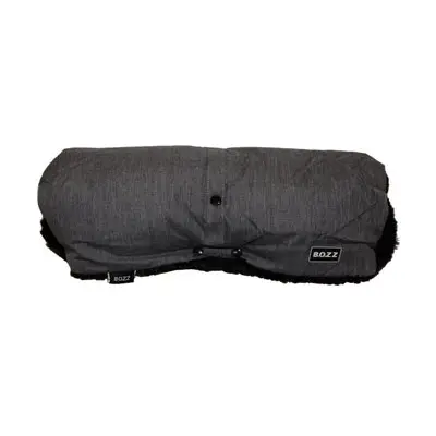 Bozz handmuff, grå melange fleece