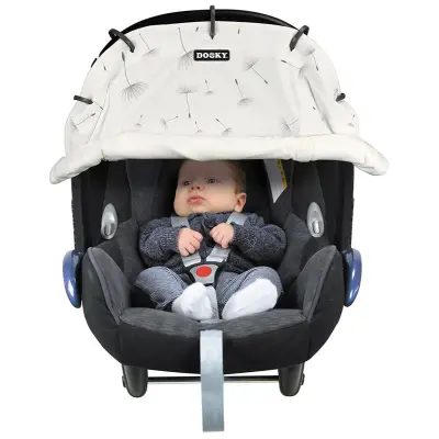 Dooky barnvagnsgardin, dandelion