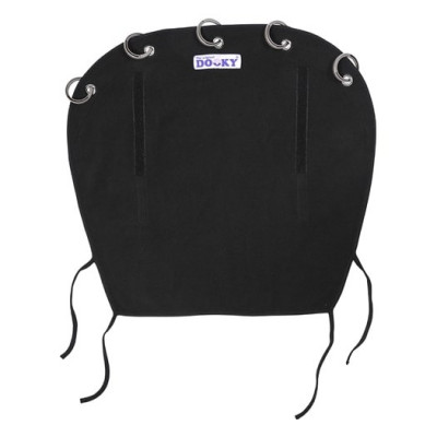 Dooky barnvagnsgardin, svart