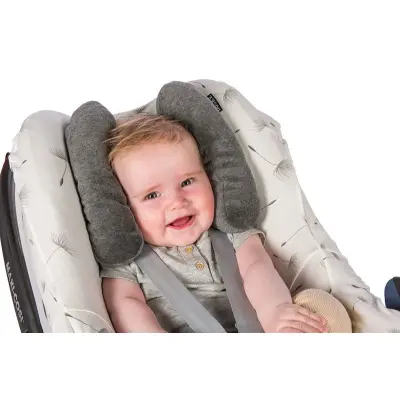 Dooky huvudstödskudde barnvagn/bilstol, grå