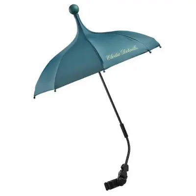 Elodie Details barnvagnsparasoll, pretty petrol