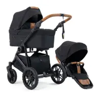 Emmaljunga Super Sonic duovagn, outdoor black