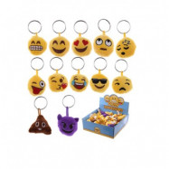 Emoji plysch nyckelring