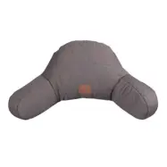 Filibabba barnvagnskudde soft quilt EKO, mörkgrå