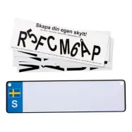 Gör Din Egen Bilskylt