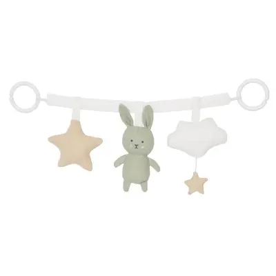 Jabadabado barnvagnshänge bunny, grön