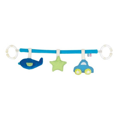 Jabadabado barnvagnshänge flyg blå