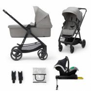Kinderkraft Barnvagn - Newly 4In1 Mink Pro Moonlight Grey