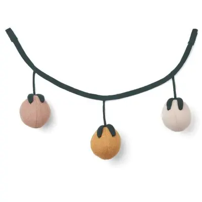 Liewood barnvagnshänge Marlen, peach/apple blossom mix