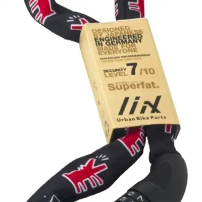 Liix - Lås - Big Lock Keith Haring Dog 85 Cm Combination