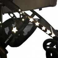 Minniemonroe barnvagnsreflex stjärna 21 st, svart