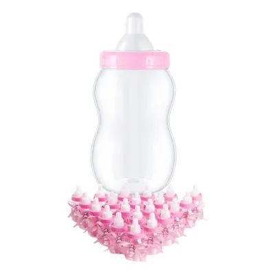 Nappflaska med Miniflaskor - Rosa