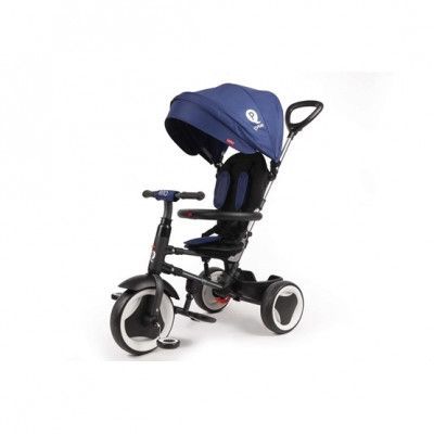 Q Play Trampcykel Rito DeLuxe 3 in 1 (Blå)