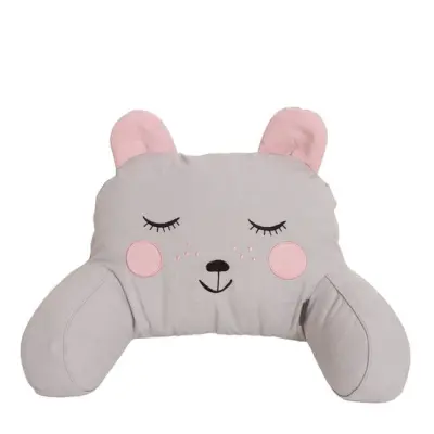 Roommate - Pram Pillow- Hugging Bear Grey