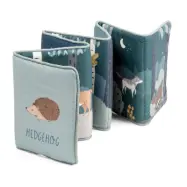 Sebra tyg bok, midnight green