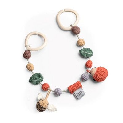 Sebra virkat barnvagnshänge, pixie land