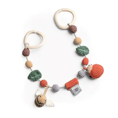 Sebra virkat barnvagnshänge, pixie land