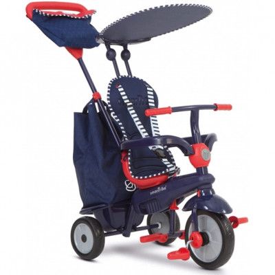 smarTrike Smartrike - Barnvagn - Shine Star 4-In-1 Junior Blå/Röd