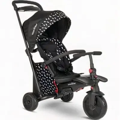 smarTrike Smartrike - Barnvagn - Smartfold 600S Junior Svart
