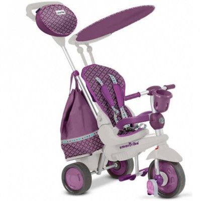 smarTrike Smartrike - Barnvagn - Splash 4-In-1 Junior Lila