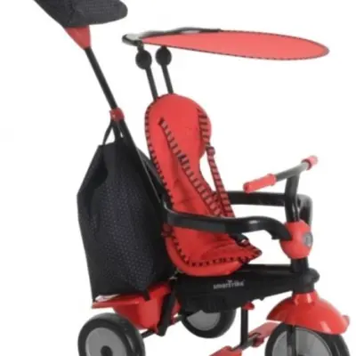 smarTrike Smartrike - Trehjuling - Glow Junior Röd