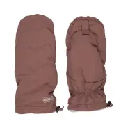 Voksi handmuff singel maroon - light grey