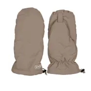 Voksi handmuff singel walnut- light grey