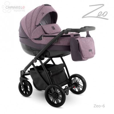 Zeo Duo Barnvagn - Berry/Grey