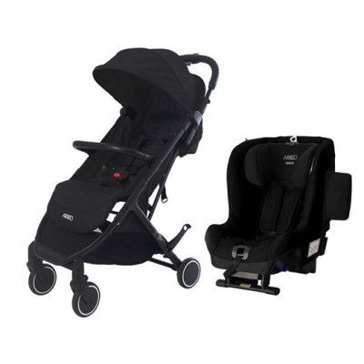 Axkid Life sulky + Axkid Minikid bakåtvänd bilbarnstol, valfri färg