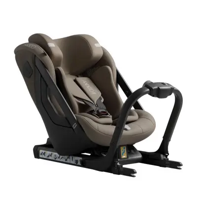 Axkid One+ 3 bakåtvänd isofixstol, driftwood beige