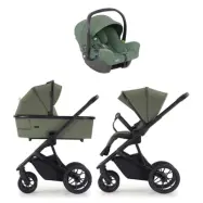 Crescent Prestige 2 Classic duovagn + Joie i-Snug 2 babyskydd