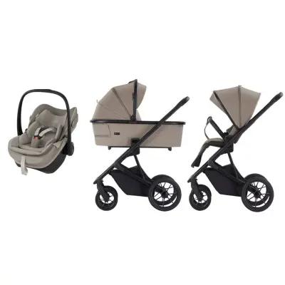 Crescent Prestige 2 Classic duovagn + Maxi-Cosi Pebble Slide Pro babyskydd
