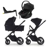Crescent Prestige 2 Classic duovagn + Thule Maple Babyskydd + isofixbas