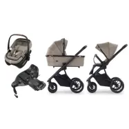 Crescent Prestige 2 Exclusive duovagn + Maxi-Cosi Coral Slide Pro babyskydd + isofixbas