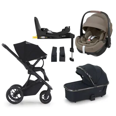 Crescent Prestige 2 Exclusive duovagn + Maxi-Cosi Pebble 360 Pro 2 med isofixbas