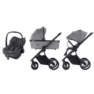 Crescent Prestige 2 Exclusive duovagn + Maxi-Cosi Pebble Slide Pro babyskydd