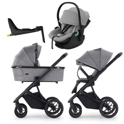 Crescent Prestige 2 Exclusive duovagn + Thule Maple Babyskydd + isofixbas