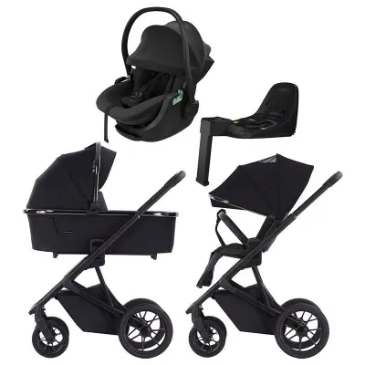 Crescent Prestige 2 Exclusive duovagn + Thule Maple Connect babyskydd + isofixbas
